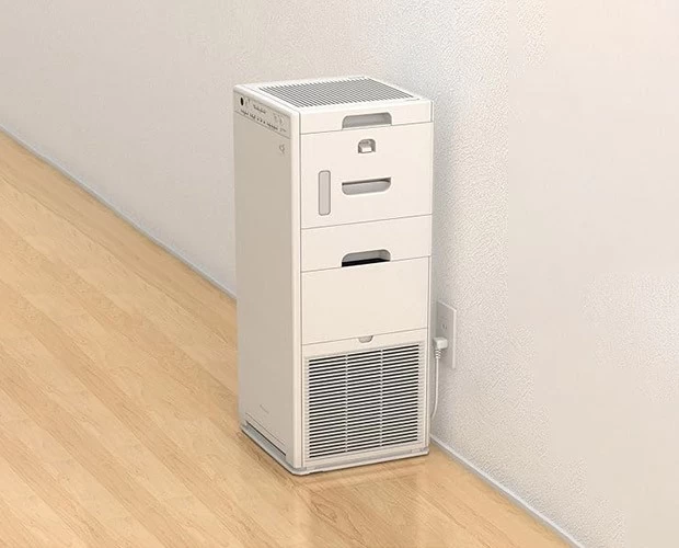 Вид сбоку очистителя воздуха Daikin MCK555A