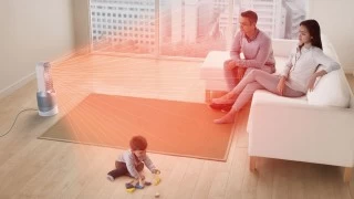 Dyson Pure Hot+Cool™ HP00 - oczyszczacz powietrza i