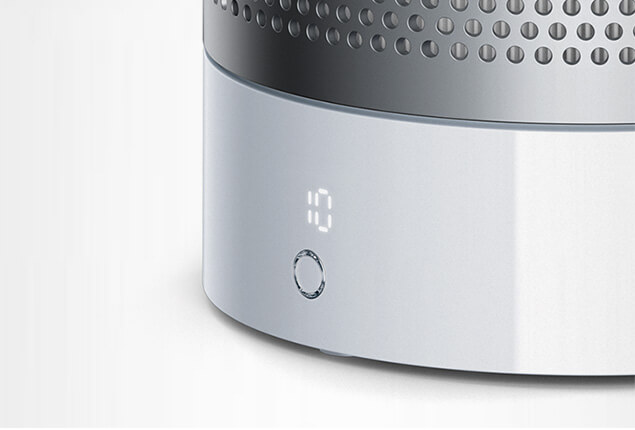 10 stopni podmuchu powietrza