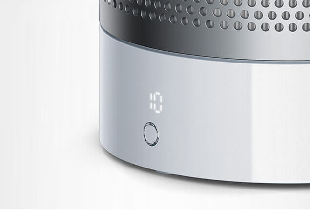 10 stopni podmuchu powietrza