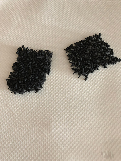 Węgiel z filtra Xiaomi Purple 360°