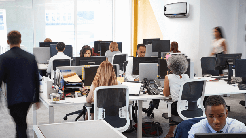 Aranżacja oczyszczacza Fellowes