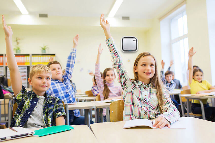 Aranżacja oczyszczacza Fellowes