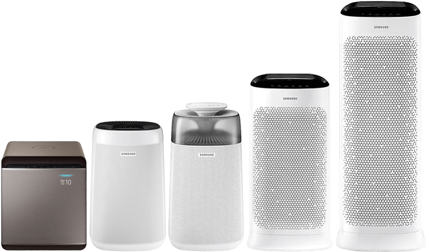 Porównanie oczyszczaczy Samsung