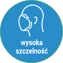 Maska antysmogowa LIFAair LM99 wysoka szczelność