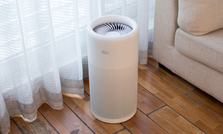 Aranżacja z oczyszczaczem powietrza LIFAair