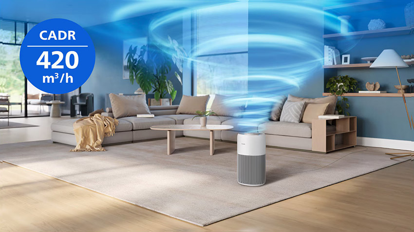 Oczyszczacz Philips AC2220/10 dla alergika do sypialni i mieszkania