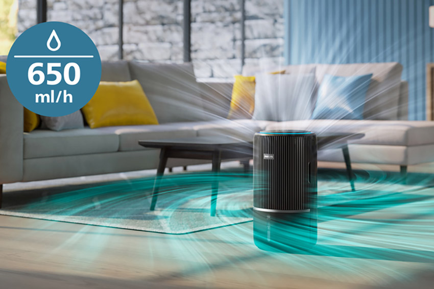 Philips AC3421/13 PureProtect Water jako oczyszczacz i nawilżacz powietrza dla alergika