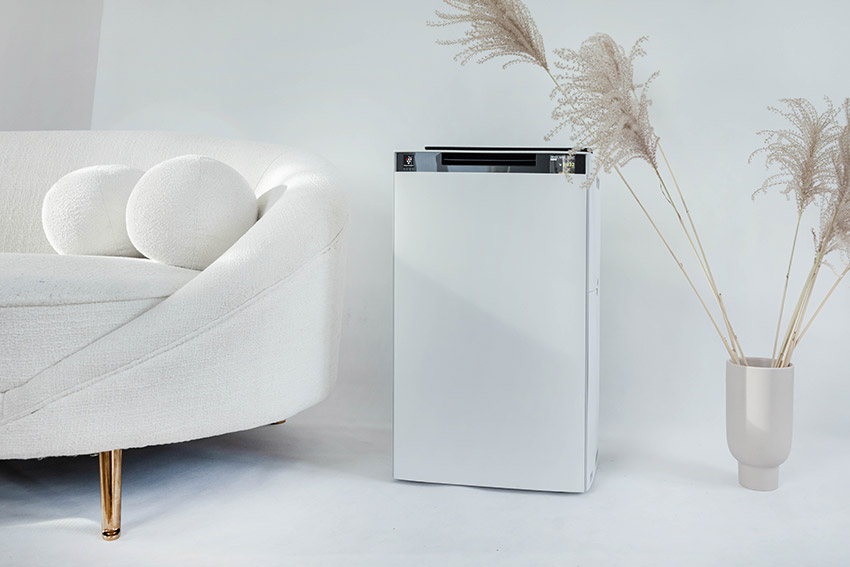 Sharp KI-TX100EU-W jako oczyszczacz powietrza premium z nawilżaniem dla alergika