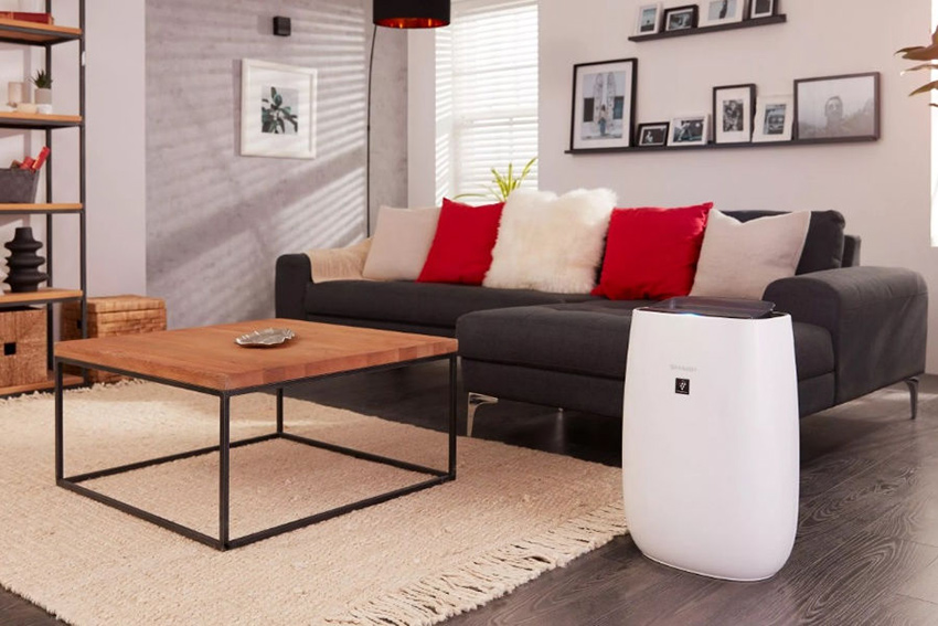 Aranżacja oczyszczacza Sharp FP-J40EUW