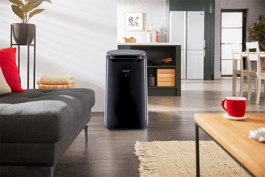 Aranżacja oczyszczacza Sharp FP-J80EUH