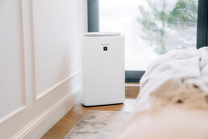 Oczyszczacz Sharp UA-KIN50E-W z filtrem HEPA H13