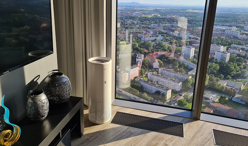 Aranżacja oczyszczacza powietrza LIFAair