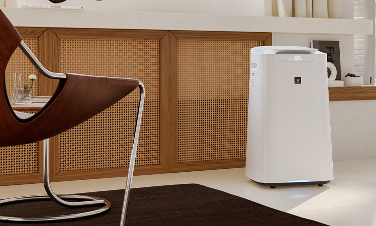 Oczyszczacz powietrza z nawilżaczem Sharp UA-KIL60E-W