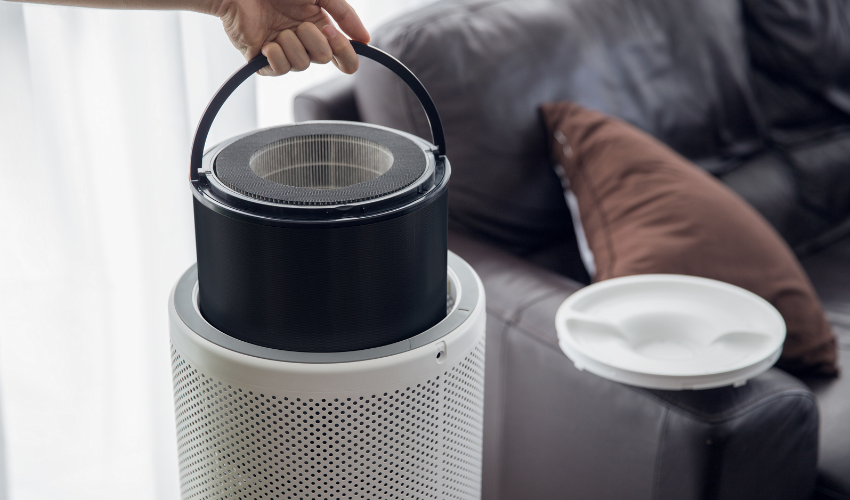 Oczyszczacze powietrza do łazienki to nie najlepszy pomysł - filtry nie tolerują dużej wilgotności