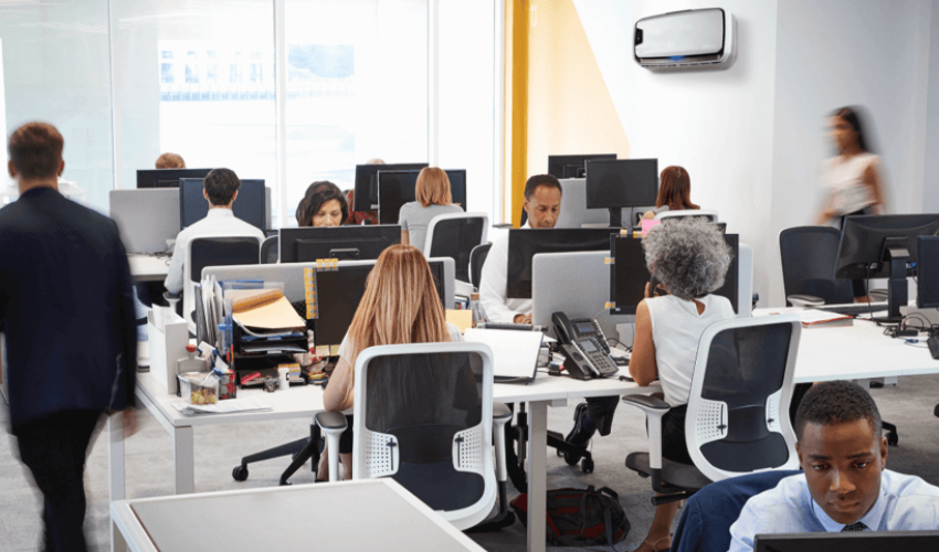 Oczyszczacz powietrza Fellowes aranżacja