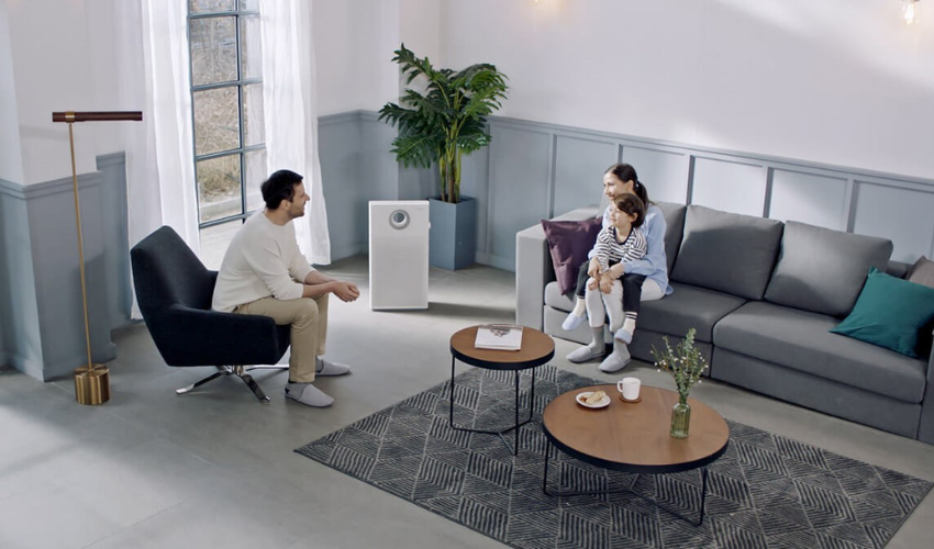 Bardzo cichym oczyszczaczem powietrza jest m.in. Coway Mini Storm