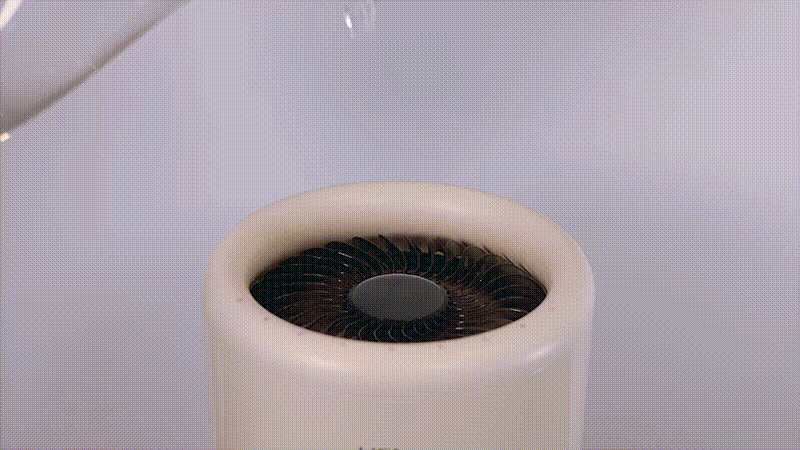 LIFAair LAH302 napełnianie zbiornika wodą