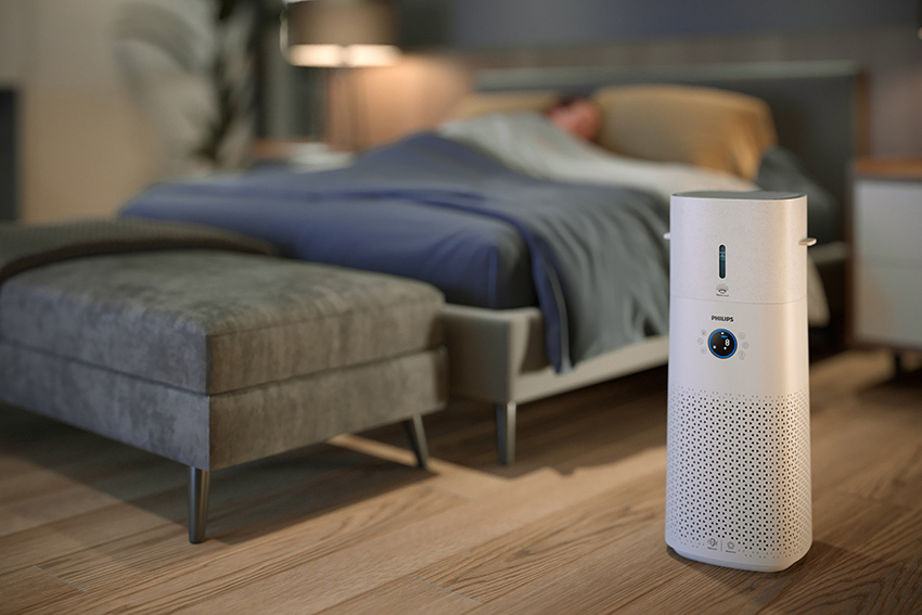 Oczyszczacz powietrza Philips AC3737/10 z funkcją nawilżania