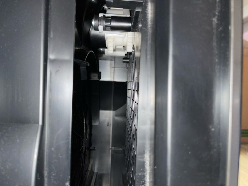 Przekładnia w mechanizmie nawilżacza powietrza