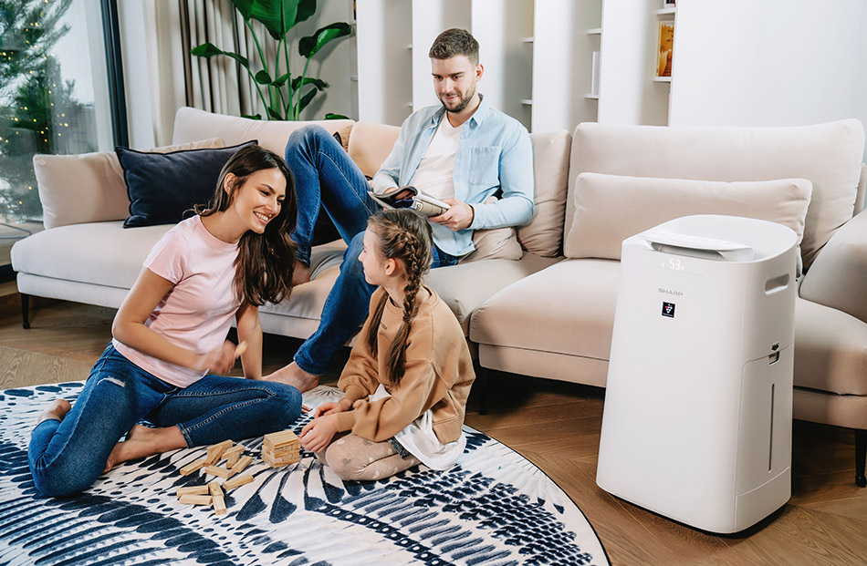 Sharp UA-KIL oczyszczacz w aranżacji