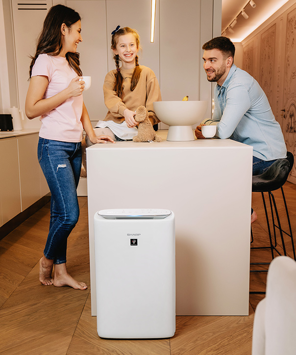 Oczyszczacz powietrza Sharp UA-KIN42E-W