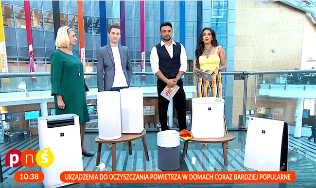 Rozmowa o oczyszczaczach w Pytaniu na Śniadanie