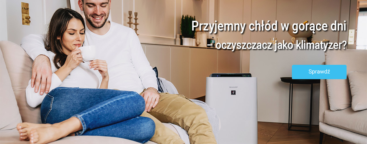 5 lat gwarancji na oczyszczacze Sharp