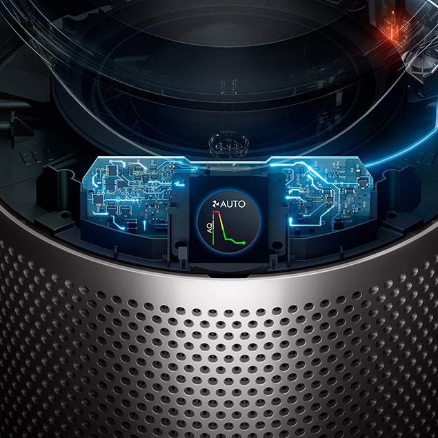 Dyson Purifier Cool™ Autoreact TP7A czujniki