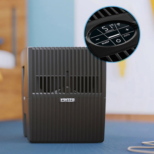 VENTA AH515 Original Connect Black aranżacja nawilżacza