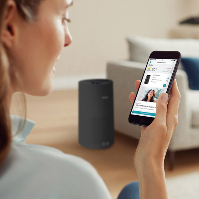 Philips AC1715/11 - sterowanie przez aplikację