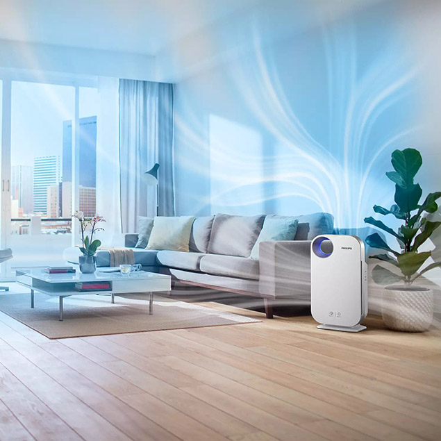 Philips AC4550/50 - zasada działania oczyszczacza