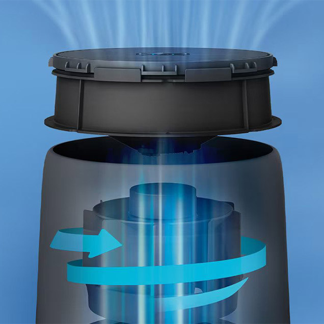 Philips AC0850/11 - zasada działania oczyszczacza