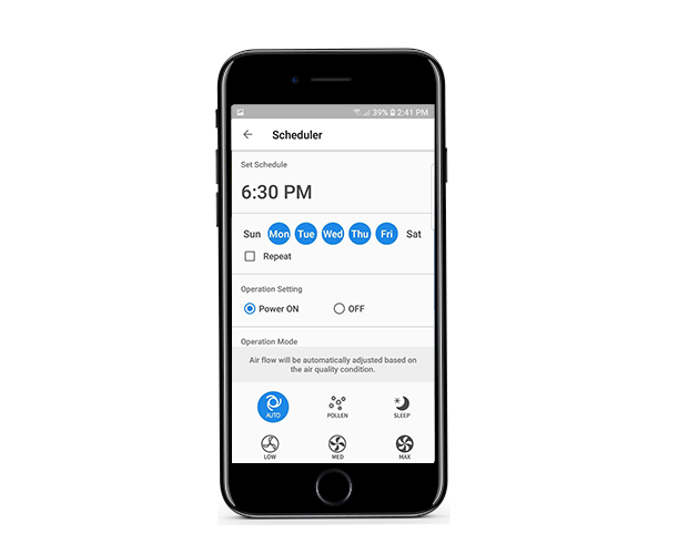 Zrzut z aplikacji Sharp