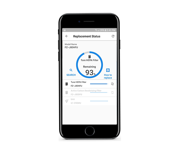 Zrzut z aplikacji Sharp