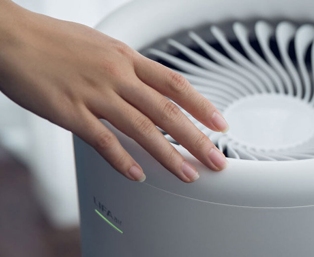 LIFAair LA350+ sterowanie prędkością pracy