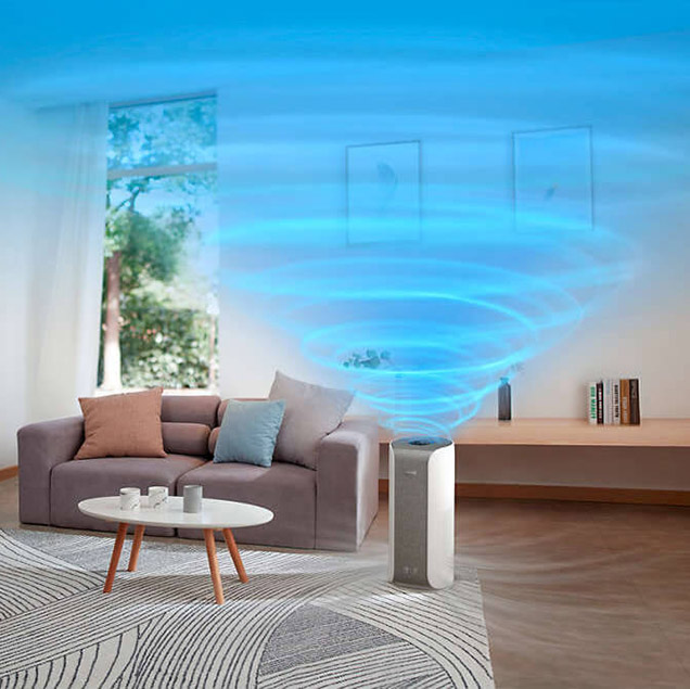 Philips Dual Scan AC3858/51 działanie oczyszczacza