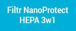 Philips AC0830/10 Filtr NanoProtect HEPA 3w1