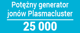 Sharp KI-G75EUW generator jonów Plasmacluster 25000