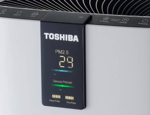 Toshiba CAF-X116XPL wskaźnik jakości powietrza