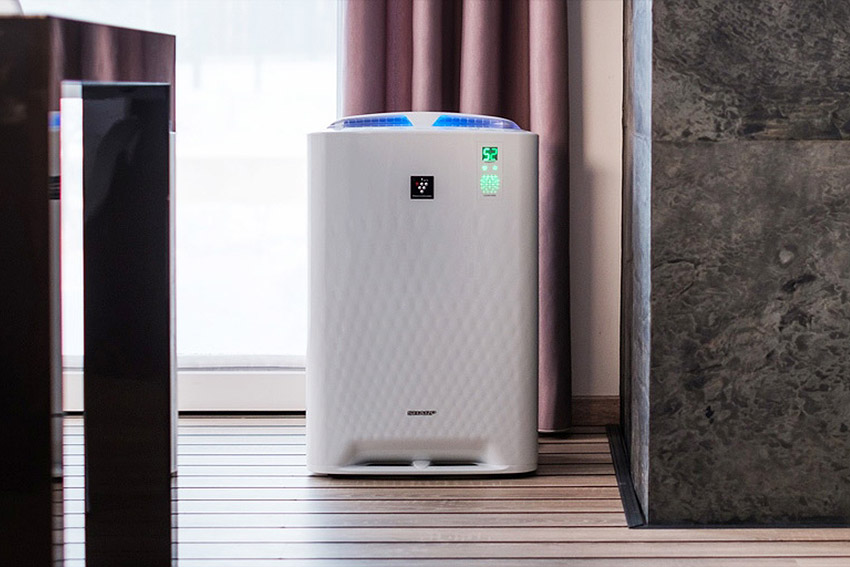 Sharp KC-A40EUW w aranżacji