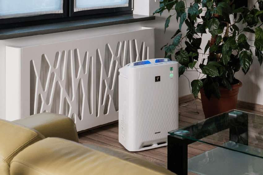 Sharp KC-A50EUW w aranżacji