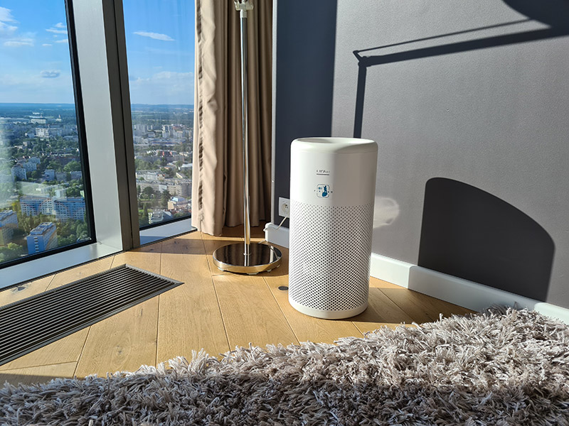LIFAair LA350+ - aranżacja oczyszczacza