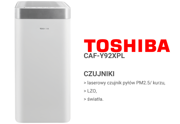 Toshiba CAF-Y92XPL - oczyszczacz powietrza | LoveAir.pl