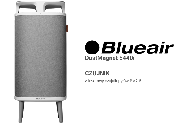 Blueair DustMagnet 5440i czujnik