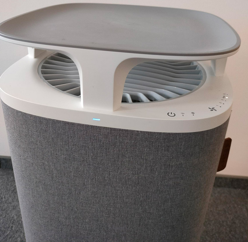 Blueair DustMagnet 5440i panel sterowania