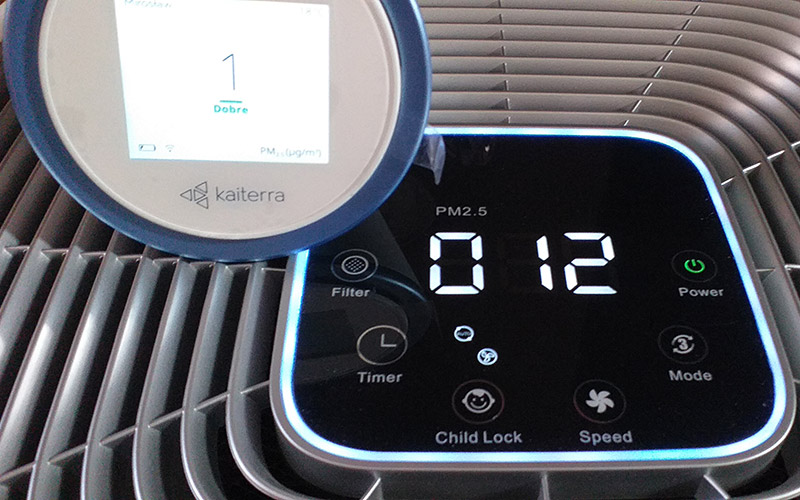 Air-Clinic-Galaxy porównanie czujnika