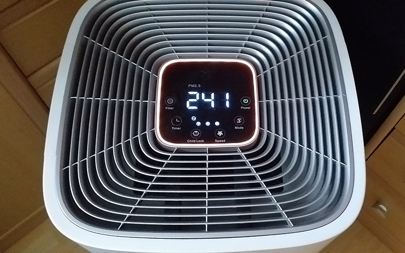 Air Clinic Galaxy wyświetlacz