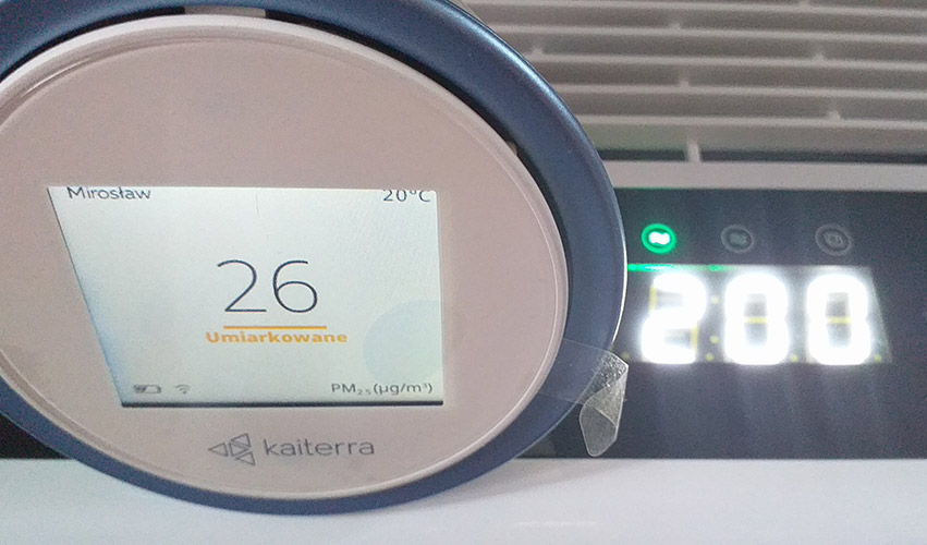 Air Clinic Home&Office porównanie czujnika