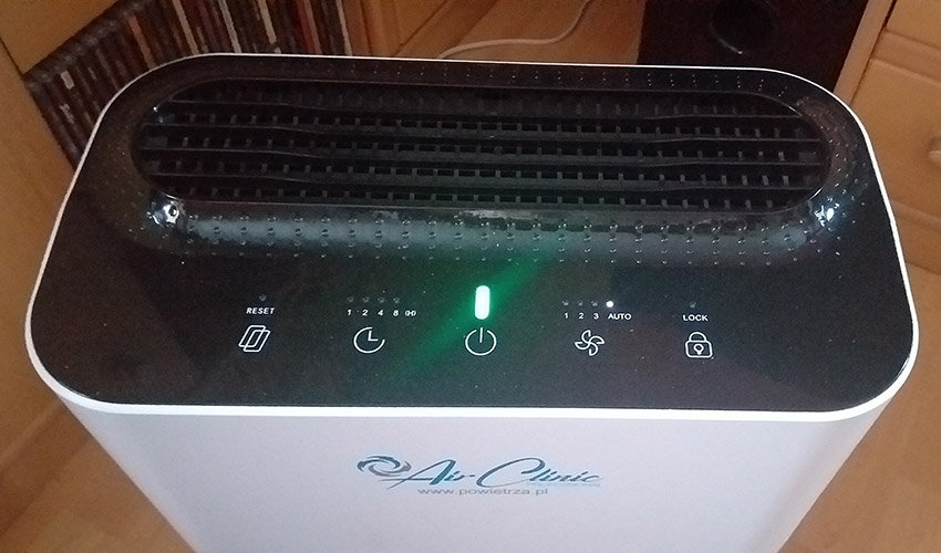 Air Clinic Smart wyświetlacz